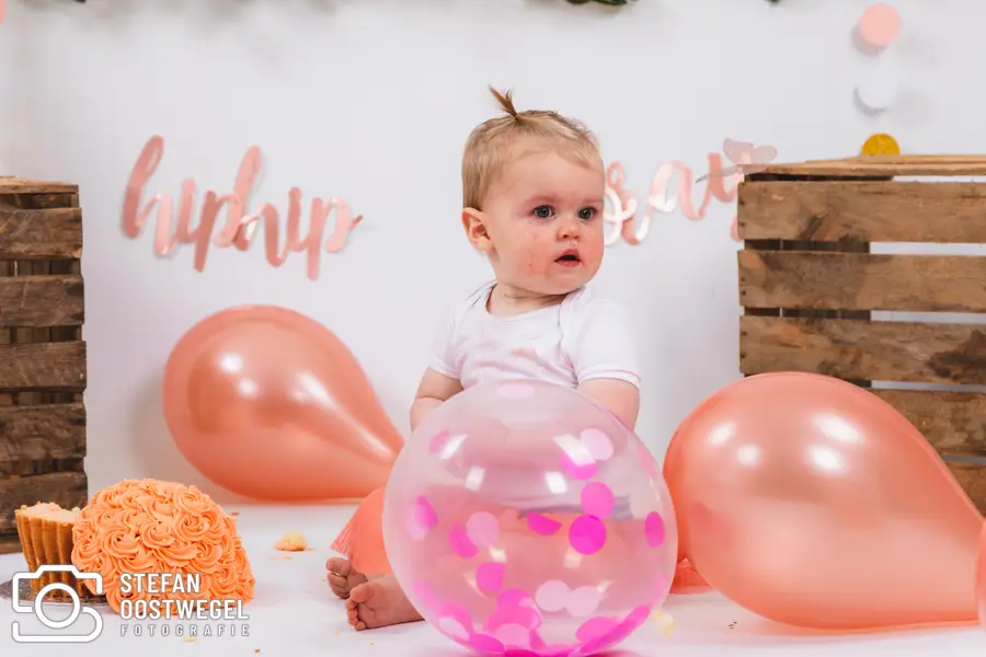 Voorbeeld van cakesmash fotografie door Stefan Oostwegel Fotografie