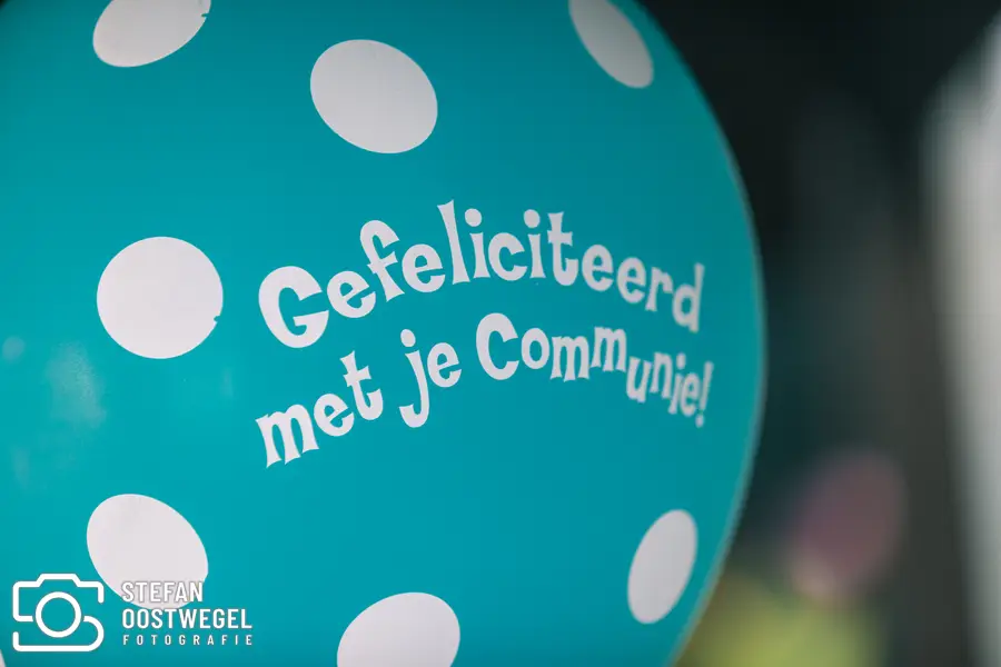 Voorbeeld van communie fotografie door Stefan Oostwegel Fotografie